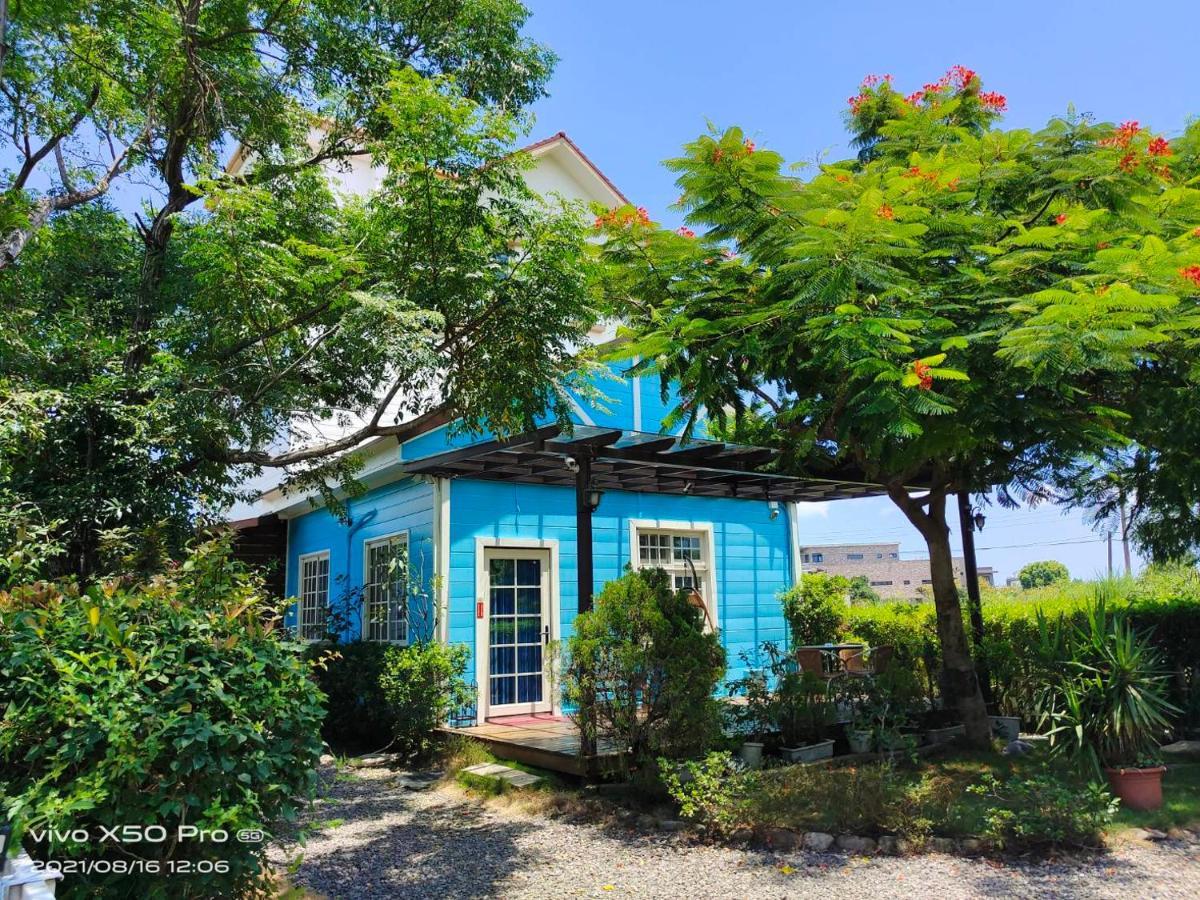 Fish House 宜蘭獨棟別墅 戲水池 生態diy 安農溪自行車 Daire Dongshan  Dış mekan fotoğraf