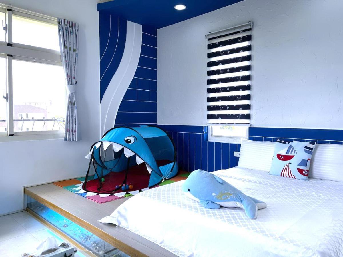 Fish House 宜蘭獨棟別墅 戲水池 生態diy 安農溪自行車 Daire Dongshan  Dış mekan fotoğraf